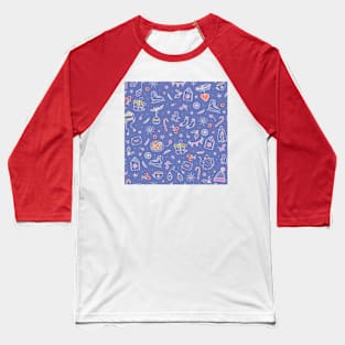 Christmas pattern Baseball T-Shirt